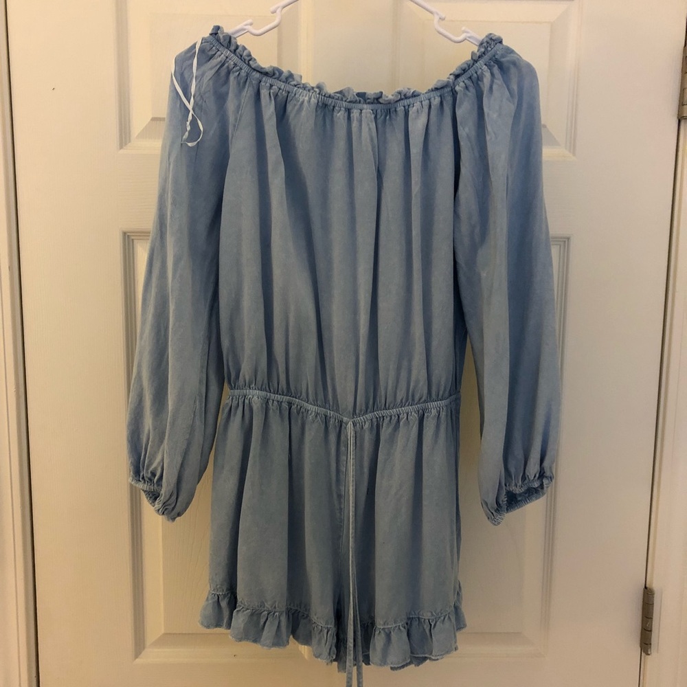 Light blue romper